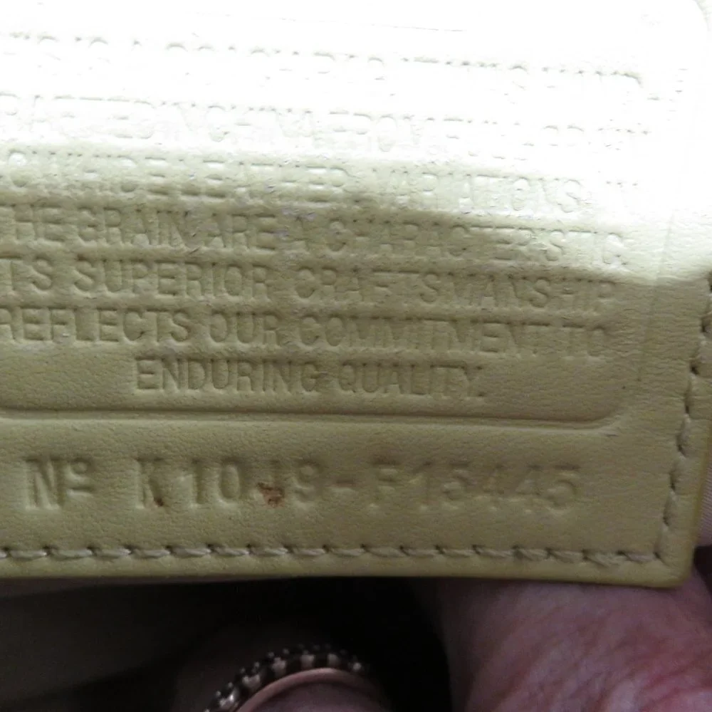 Coach Soho East West Satchel Mustard Yellow Gold Handbag Purse Tote